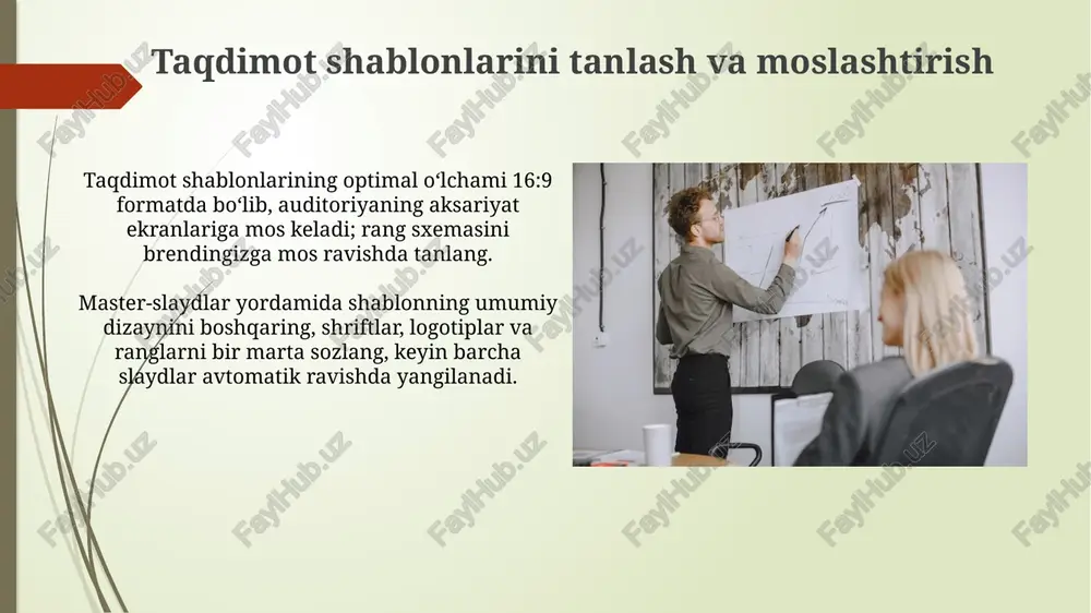 standart shablonlar asosida taqdimotlarni yaratish - Page 4