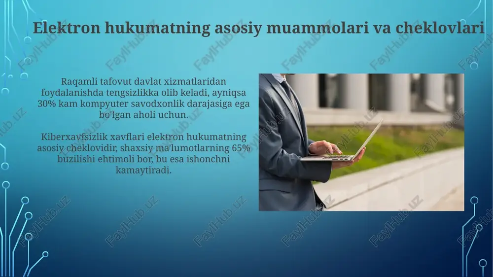 elektron hukumatdan raqamli hukumatga o'tish - Page 4