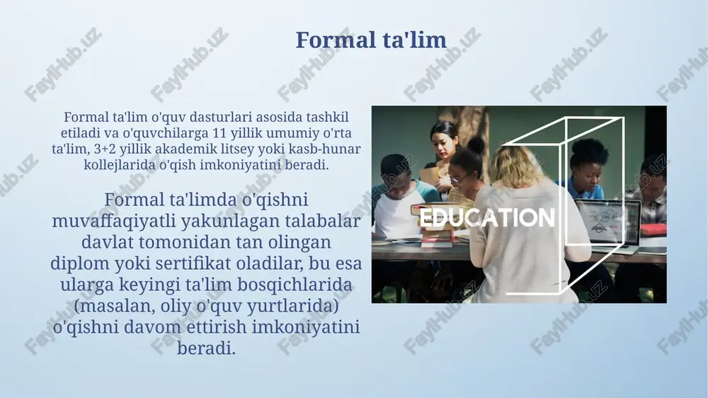 ta’lim turlari va ta’limni tashkil etish shakllari - Page 4