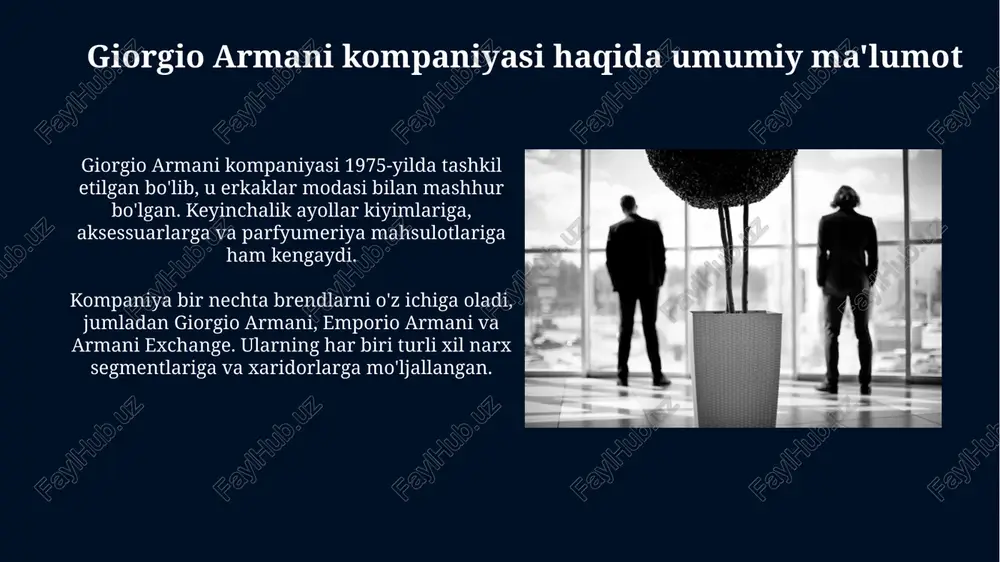 shini rag'batlantirish, innovatsiyalarni kuchaytirish va yuqori mahsuldorlikka erishish uchun o'qitish dasturlarini o'z ichiga oladi. e'tiboringiz uchun rahmat image6.jpg image7.jpg image8.jpg image9.jpg image10.jpg image11.jpg image12.jpg image13.jpg image14.jpg image15.jpg image16.jpg image17.jpg image18.jpg image19.jpg image20.jpg image4.jpeg