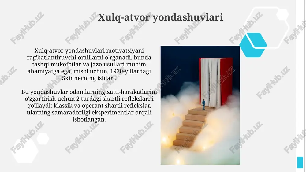motivatsiyani o'rganishga asosiy yondashuvlar - Page 4