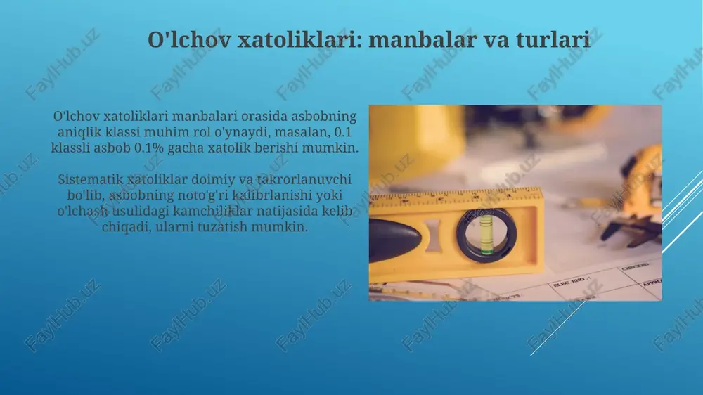 o'lchov asboblar va o'lchash xatoliklari - Page 4