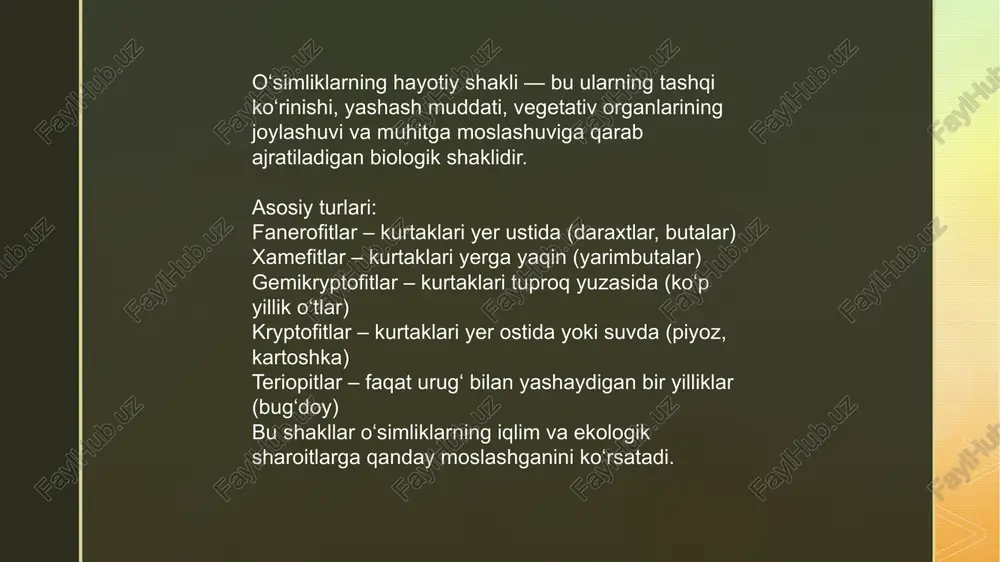 hayotiy shakllar bo'yicha qarashlar va tasniflar - Page 4