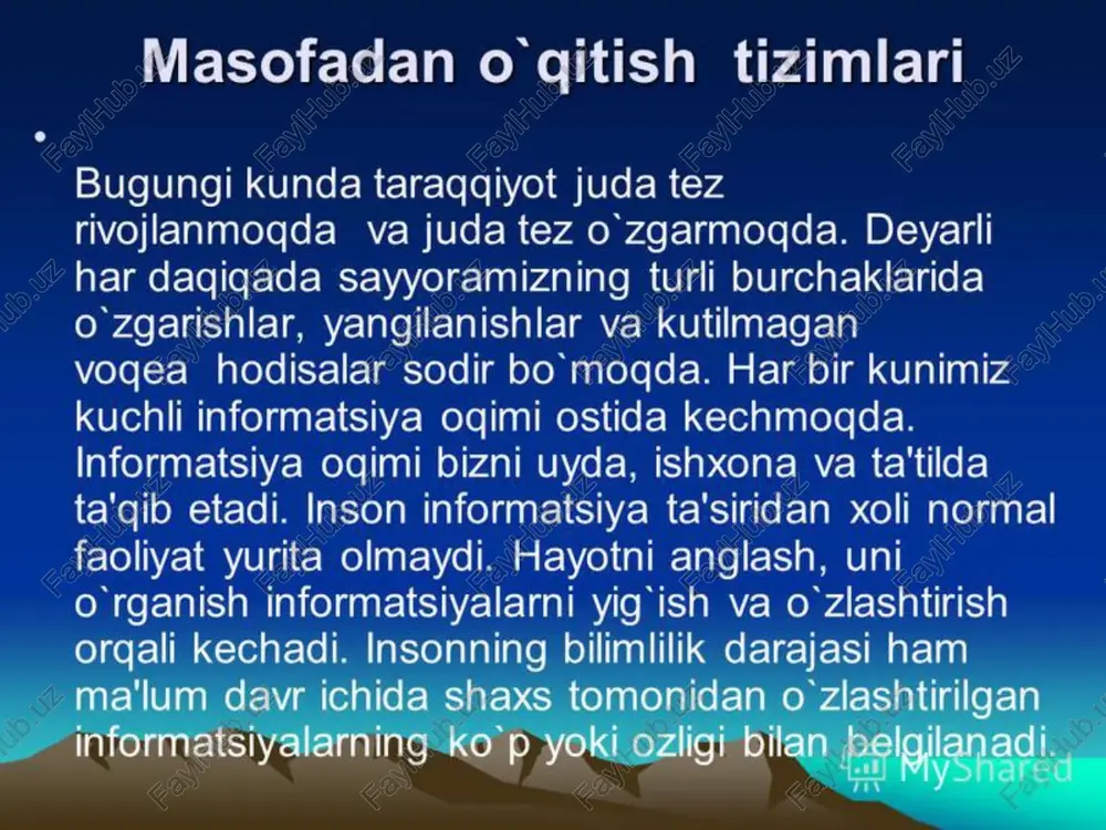 masofaviy ta'lim tizimi - Page 4