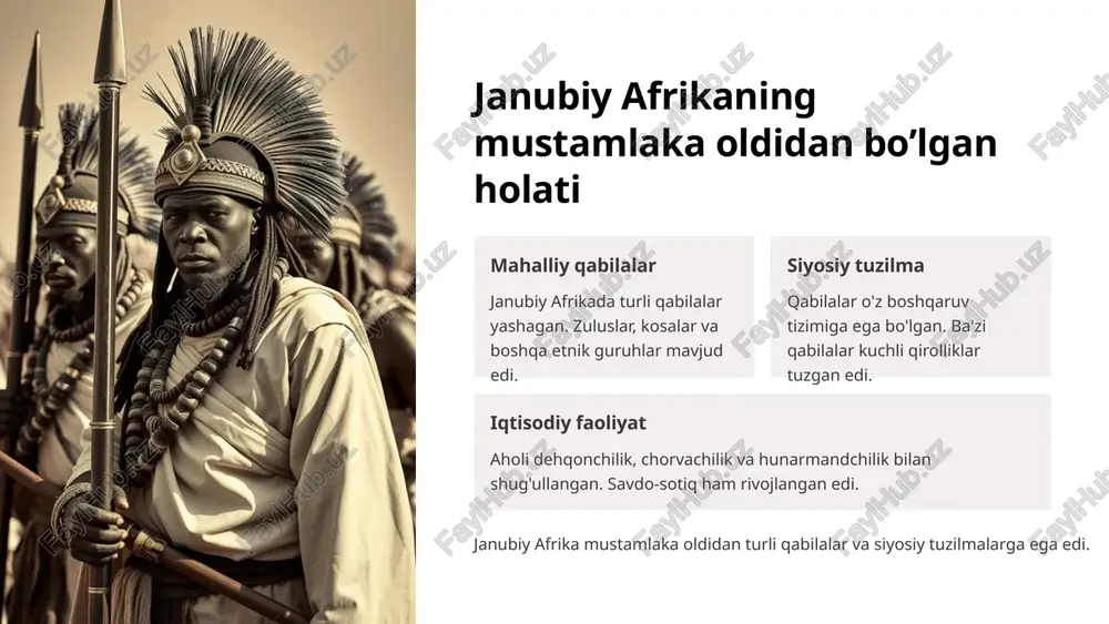 janubiy afrikada fransiyaning mustamlakachilik bosqini - Page 4