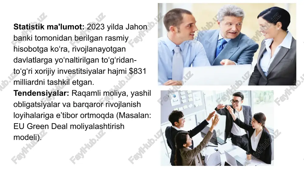 xalqaro moliyaviy munosabatlarning rivojlantirish - Page 4