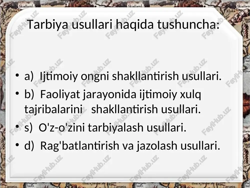 tarbiya tamoyillariva qonuniyatlari - Page 4
