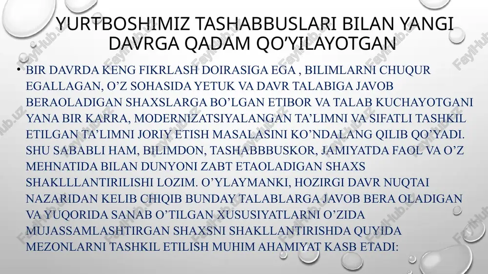 bazi joylarda o’g’il va qiz bolalar birga ta’lim oluvchi maktablar mavjud bo’lganligi, ularda atigi ikki yoki uch yil davomida ta’lim berilishi haqida ma’lumot beradi. mustamlakachilik tizimini o’rnatilishi va o’lkada rus aholisi soni o’sib borishi bilan rus tilida so’zlashuvchi aholi qizlarini ta’limga bo’lgan ehtiyoj o’sib bordi. qizlar uchun gimnaziya, mariin bilim yurtlari kabi ta’lim muassasalarini tashkil etildi va mazkur maskanlarda mahalliy aholi vakillarini talim olishlariga imkon berilishi kam miqdorda bo’lsada, qizlar ta’limiga ijobiy ta’sir o’tkazdi. chor rossiyasining ta’lim siyosati yerli xalqning aksariy qismi, ba'zi rusparast boy-zodagonlarni hisobga olmaganda, o'z bolalarini rus-tuzem maktablariga berishning oqibatlaridan cho'chir edi. bu maktablarda birinchi navbatda pravoslav mahzabinig asoslari, rus tili, podshoni ulug'lovchi madhiyalar o'rgatilgani uchun mahalliy xalq bu ochiqdan-ochiq dinbuzarlikdan qochib o'z farzandlarini rus-tuzem maktablariga bermasdi. buni o’z vaqtida sirdaryo viloyatidagi rus maktablarini taftish etgan chor amaldori n.k. smirnov ham qayd etgan edi. u ruslashtirishga yo'naltirilgan ta'lim siyosatining muvaffaqiyatsizligi sabablarini quyidagicha izohlaydi va yozadi: - yerli …