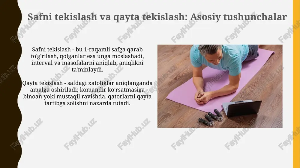 safga turish va qayta saflanishlar - Page 4