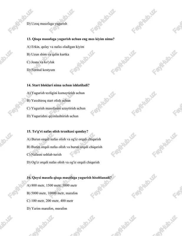 qisqa masofaga yugurish texnikasi - Page 4