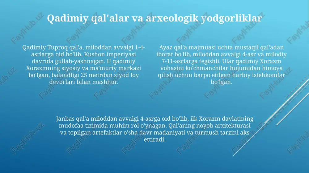 qoraqalpag'istoning tarixiy - memoriy obidalari va turizm markazlari - Page 4