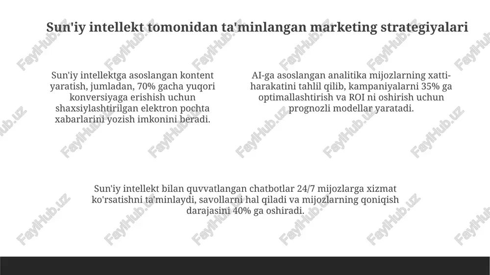 sun'iy intellektning digital marketingdagi o'rni - Page 4