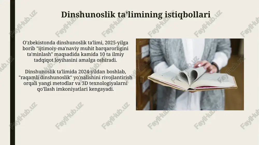 dinshunoslik ta'limi - Page 4