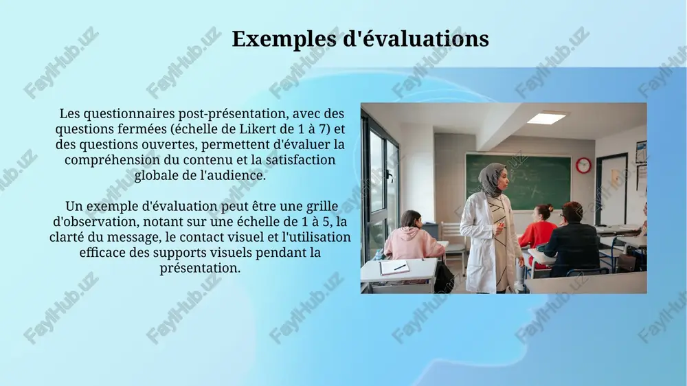 méthodes d'évaluation - Page 4
