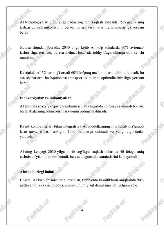 suniy intellekt kelajagi - Page 4