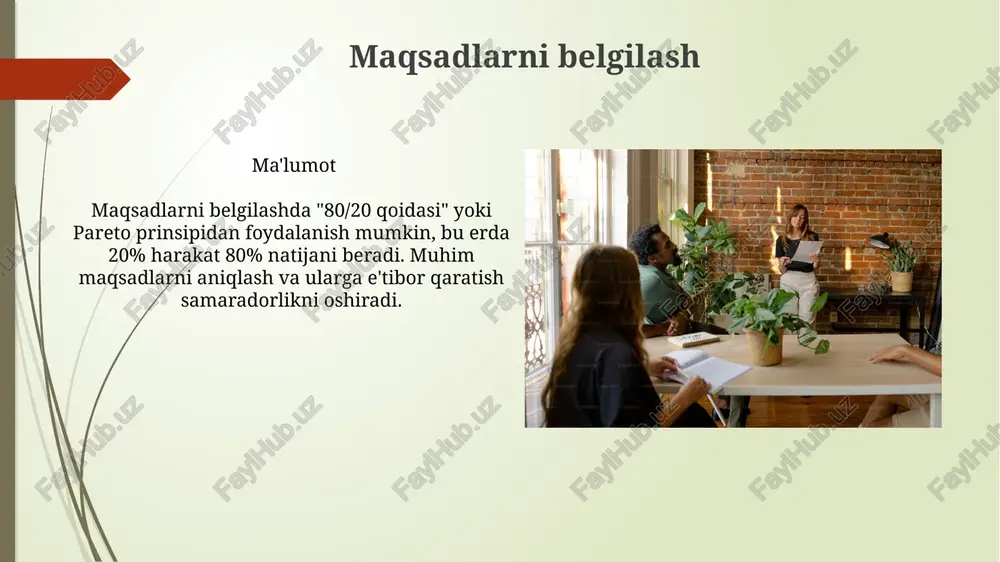 rivojlanish uchun muhimdir. u 5 asosiy kompetensiyani, jumladan, tanqidiy fikrlash, muammolarni hal etish va o'z-o'zini boshqarishni shakllantiradi. mustaqil ta'limning afzalliklari kompetensiyalarni baholash usullari kompetensiyalarni baholash usullari kompetensiyalarni baholashda 360 daraja baholash usuli qo'llaniladi, bunda xodimning ko'nikmalari kamida 5 ta turli guruhlar tomonidan baholanadi, shu jumladan rahbarlar va hamkasblar. e'tiboringiz uchun rahmat @taqdimot_robot image1.jpg image2.jpg image3.jpg image4.jpg image5.jpg image6.jpg image7.jpg image8.jpg image9.jpg image10.jpg image11.jpg image12.jpg image13.jpg image14.jpg image15.jpg image16.jpg image17.jpg