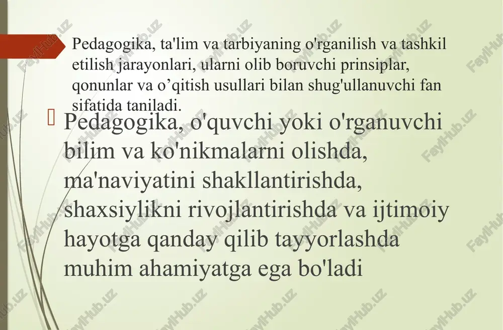 pos;smirlar o&amp;apos;z jamiyati va jamiyatdagi muhitlariga ishtirok etish huquqiga ega bo&amp;apos;lishi, do&amp;apos;stlar, o&amp;apos;qituvchilar, va oilaviy a&amp;apos;zolar bilan o&amp;apos;zaro munosabatlarni rivojlantirish kerak muhit huquqlari: sifatli muhitda turish, tabiiy resurslardan foydalanish, ekologik ta&amp;apos;lim olish va tabiiy hayotni muhofaza qilish huquqlari ta&amp;apos;minlanishi kerak. jinoiy, jismoniy, yaxshi yashash sharoitlari, qadriyatlarini himoya qilish, zulm va nihoyat, zulm va yoshinlar qasdi bilan ishlatilgan metodlardan himoya qilish maqsadida muhofaza qilinishi kerak. bolalar va o'smirlarning huquqlari va ta'limga bo'lgan ehtiyojlari, ularni sodda, muhim va salbiy muhitda rivojlantirish uchun qadam qo'ymoq kerak. davlat, oilalar, o'qituvchilar va jamiyat umumiy jarayonda ularni himoya qilish va rivojlantirishga yordam bera olishadi."sog'liqni saqlash" va "ta'lim"ning ikki muhim sohasi bo'lgan gospital va maktablar, jamiyatimizdagi tashqi o'zgarishlarni ta'minlash, fuqarolarni tayyorlash va sog'liqni saqlashni ta'minlash maqsadida katta roli o'ynaydigan institutlar. gospital (sog'liqni saqlash markazi)maqsad va vazifalari: sog'liqni saqlash markazlarining asosiy maqsadi, kishilarni sog'likni saqlash, davolanish va rivojlantirishga yo'naltirishdir. ular sog'liqni saqlash sohasida ko'p toifali xizmatlar ko'rsatish, davolash, …