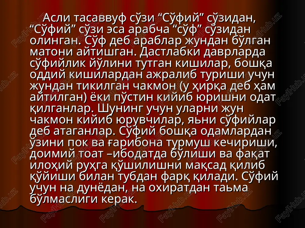 tasavvuf ta'limotida inson ma'naviyati masalasi - Page 4