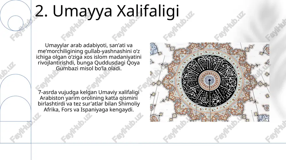 islom madaniyatining tarkib topishi va rivojlanishi - Page 4