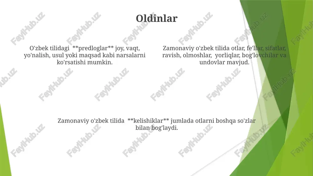 hozirgi oʻzbek tilida soʻz turkumlari - Page 4