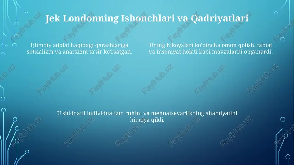 jek london va uning ijodi haqida - Page 4