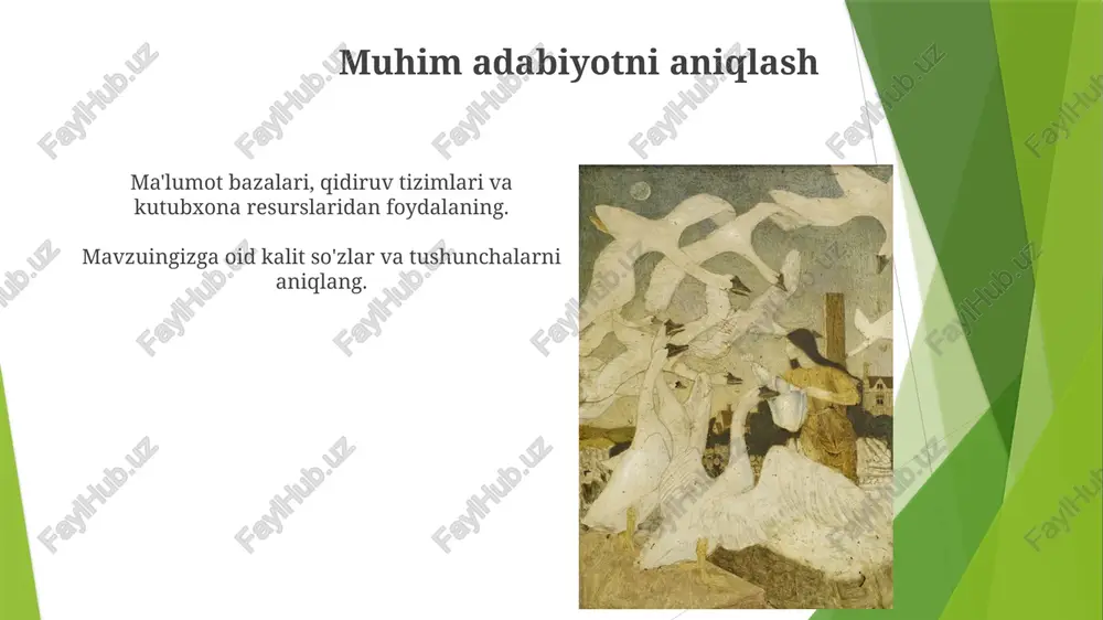 adabiyotlardan mavzuga doir maʼlumotlar izlash - Page 4