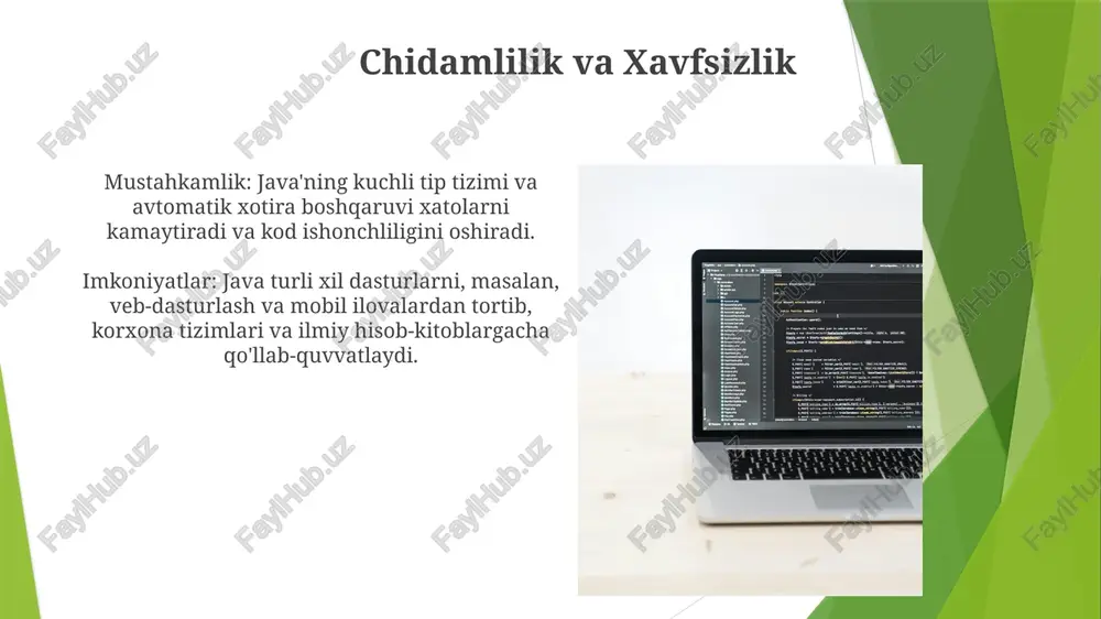 java dasturlash tili imkoniyatlari - Page 4