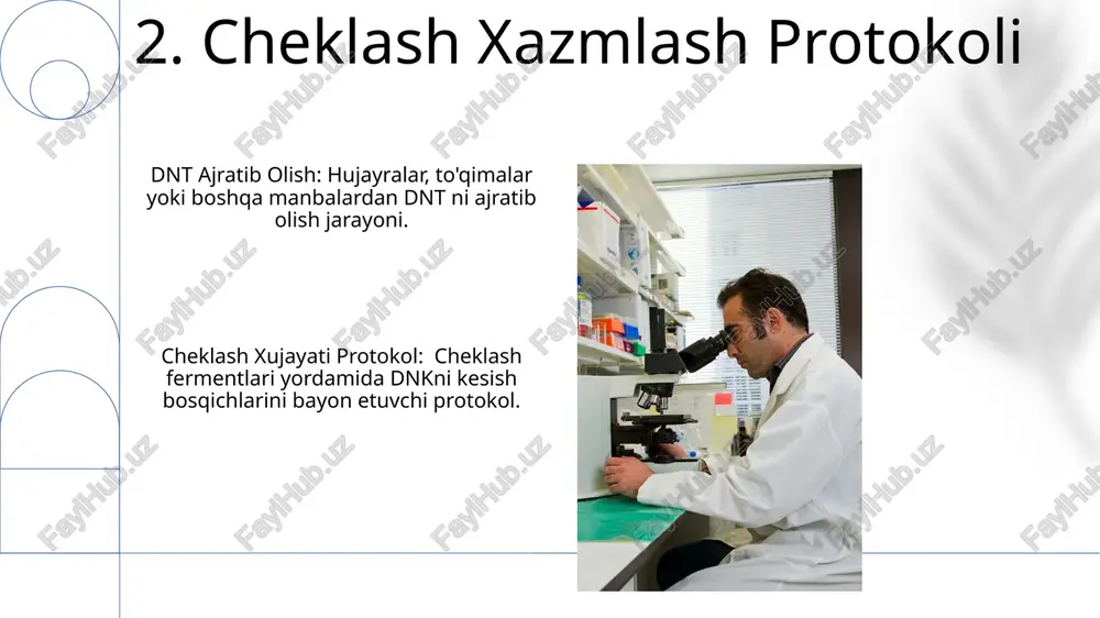 genom dnksini ajratish. pzr va restriksiya oʻtkazish - Page 4