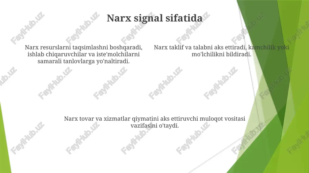 narxning mazmuni va vazifalari - Page 4