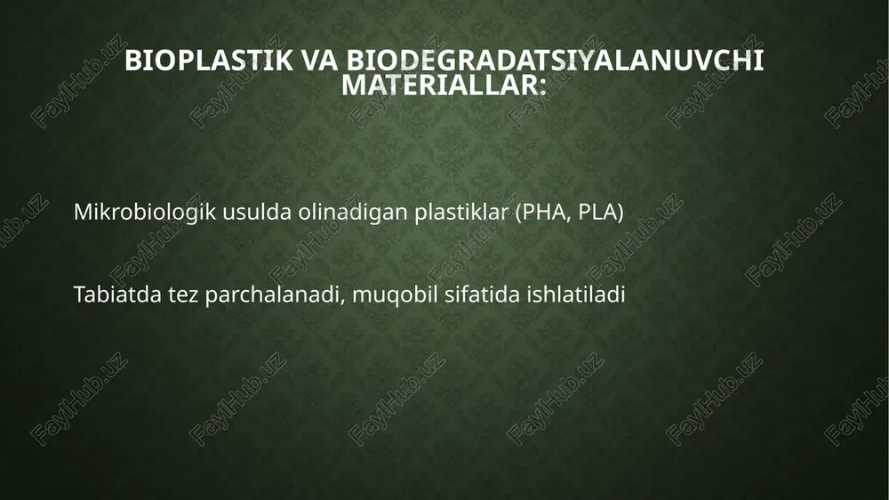 atrof-muhit nisqalshda biotexnologiya ning roli - Page 4