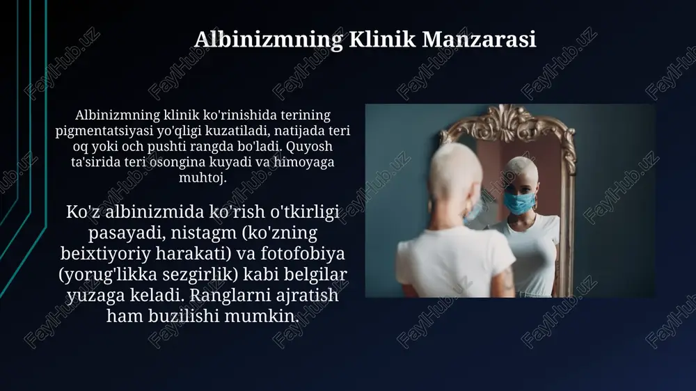 albinizm: etiopatogenezi va klinik ko'rinishi - Page 4