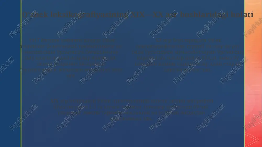 oʻzbek tili leksikografiyasining taraqqiyot bosqichlari - Page 4
