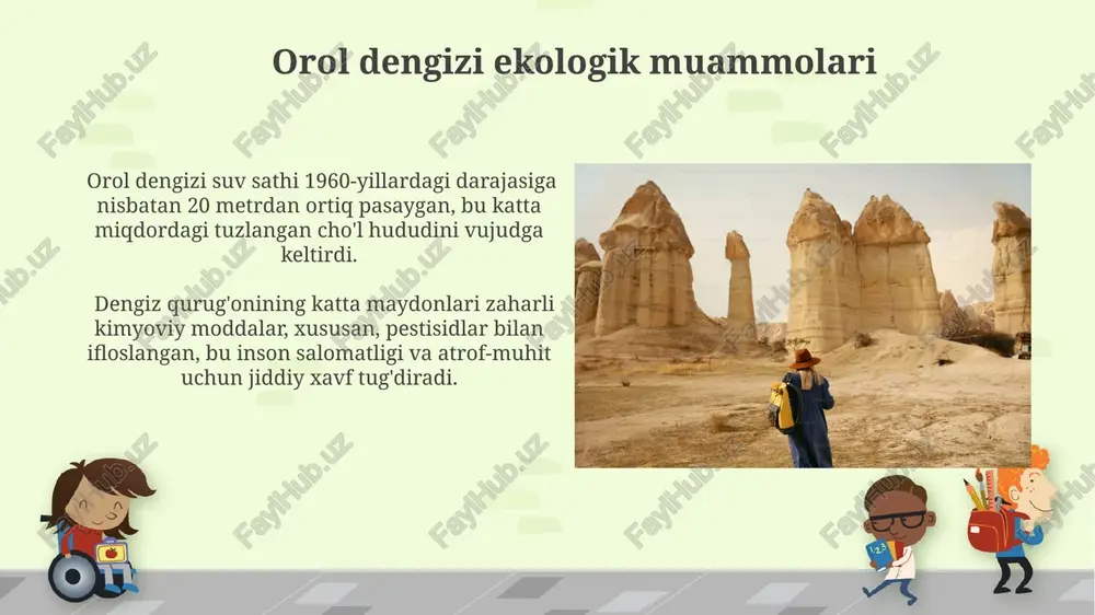 an, tuproqqa moslashgan chala butalar va koʻp yillik oʻtlar oʻsadi. zarafshon va qashqadaryo vodiylarida noyob dorivor oʻsimliklarning 30 ga yaqin turi oʻsadi, ularning kimyoviy tarkibi va tibbiy xususiyatlari toʻliq oʻrganilmagan. e'tiboringiz uchun rahmat @taqdimot_robot image6.jpg image7.jpg image8.jpg image9.jpg image10.jpg image11.jpg image12.jpg image13.jpg image14.jpg image15.jpg image16.jpg image17.jpg image18.jpg image19.jpg image20.jpg image21.jpg image22.jpg image1.png