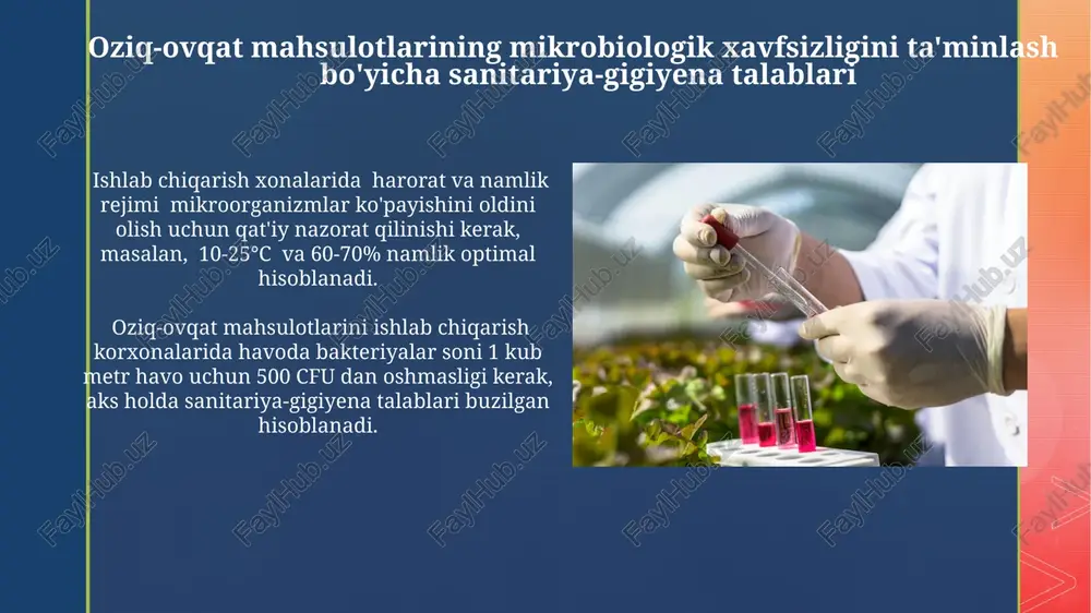 oziq ovqat sanoat korxonalaridagi mikro biologik - Page 4