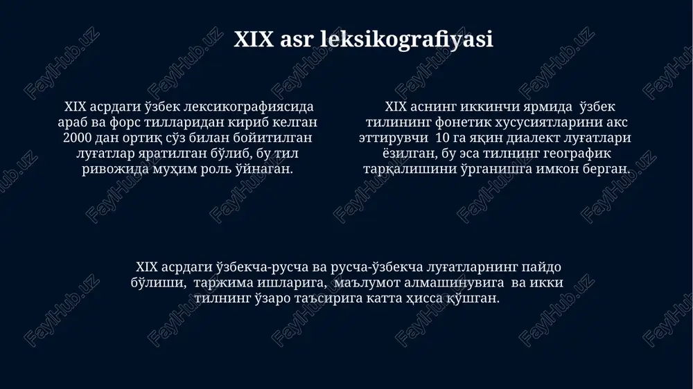 oʻzbek tili leksikografiyasining taraqqiyot bosqichlari - Page 4