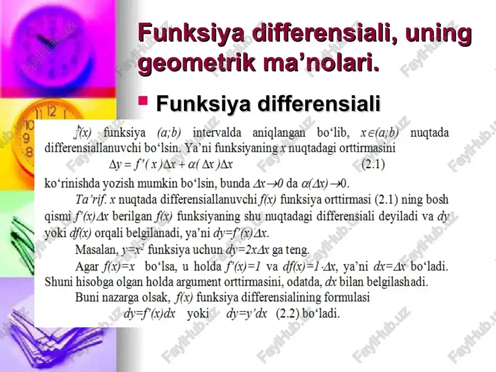 funksiya differensiali - Page 4