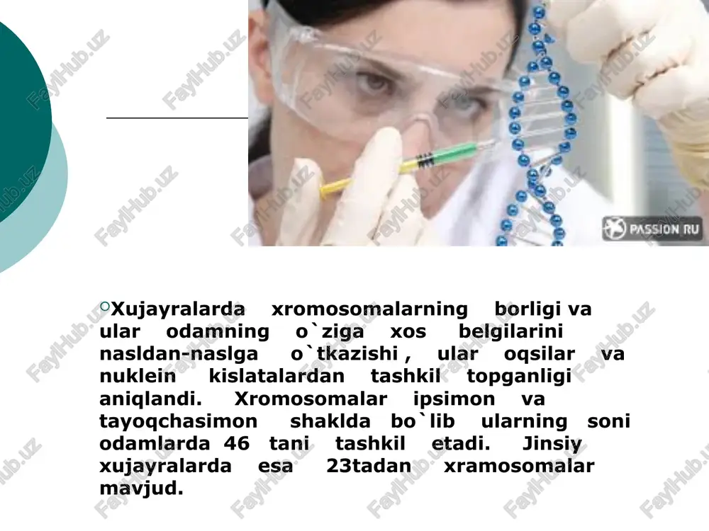 irsiy kasalliklarni o'rganish usullari, ularni oldini olish va davolash - Page 4