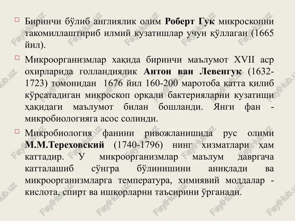 n'at, hunar, logos - ta'limot so'zlaridan olingan. hozirgi zamon biotexnologiyasiga quyidagicha ta'rif berish mumkin: tirik organizmlarni hujayra va to'qimalardan ko'paytirib inson ehtiyoji uchun zarur bo'lgan mahsulotlarni sanoat asosida olishni o'rganadigan fandir. biotexnologik jarayonlar energiya sarfining kamligi, deyarli chiqindisizligi, ekologik sofligi muayyan asbob-uskuna, texnik qurilma va preparatlardan foydalanib, iqlim sharoitlariga qaramasdan kichik hajmni egallaydigan maydonlarda ham tadqiqotlar o'tkazish mumkinligi bilan afzaldir. fan predmeti biotexnologiya fanining predmeti mikroorganizmlar, o'simlik va hayvon hujayralari, sun'iy oziqa muhitlarida o'stirilayotgan hujayra, to'qima va organlar hisoblanadi. fanning tarmoqlari biotexnologiya yo'nalishlari o'zbekistonda ishlab chiqariladigan biotexnologik mahsulotlar zamonaviy biotexnologik yo'l bilan olingan transgen organizmlar transgen hayvonlar transgen mikroorganizmlar bugungi yangi biotexnologiya sog'liqni saqlash sohasida, mamlakatni oziq-ovqat zahirasini boyitishda, xalq xo'jaligini xomashyo bilan ta'minlashda, yangi energiya manbalarini yuzaga keltirish va foydalanishda, chiqindisiz ishlab chiqarishni hosil qilishda, antropogen omillar ta'sirida yuzaga keladigan zararni kamaytirishda va boshqa tarmoqlarda amaliy masalalarni samarali hal qilishda muhim rol o'ynaydi. biotexnologiyani rivojlantirish mavjud biotexnologik jarayonlarni faqatgina, …