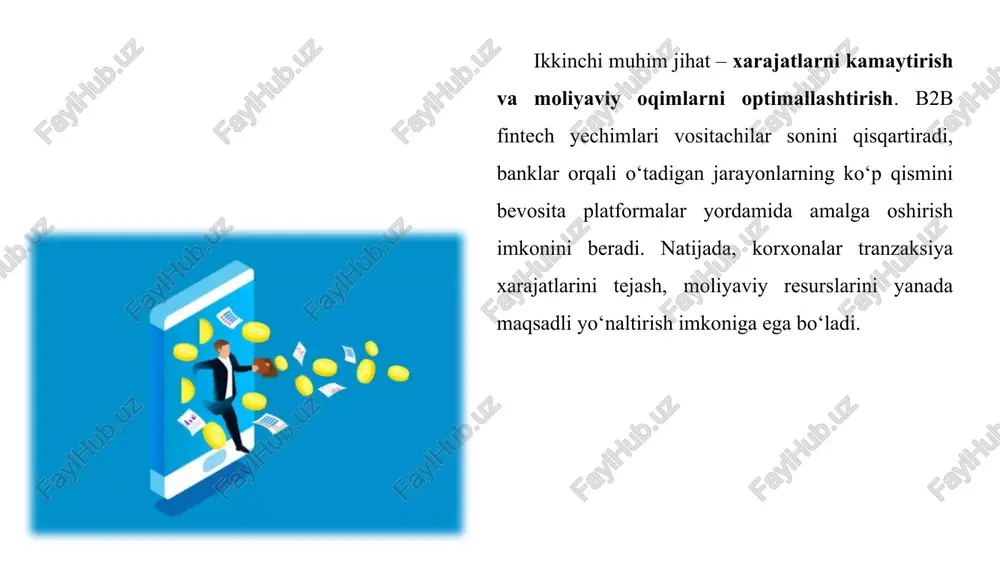 y xatarlarni kamaytirish va moliyaviy operatsiyalarning shaffofligini oshirishdir. onfido (buyuk britaniya) bugungi kunda shaxsni masofadan turib identifikatsiya qilish bo‘yicha yetakchi yechimlarni taqdim etmoqda. kompaniya sun’iy intellekt va biometrik texnologiyalar yordamida foydalanuvchilarning hujjatlarini (pasport, id-karta, haydovchilik guvohnomasi) onlayn tekshiradi va yuzni aniqlash tizimlari orqali ularning haqiqiyligini tasdiqlaydi. bu xizmatlar nafaqat fintech kompaniyalari, balki sug‘urta, telekommunikatsiya va davlat sektorida ham keng qo‘llaniladi. trulioo (kanada) esa global miqyosda ishlaydigan eng yirik identifikatsiya va aml (anti-money laundering) xizmatlarini ko‘rsatuvchi kompaniyalardan biridir. u 100 dan ortiq mamlakatda faoliyat yuritib, kyc (know your customer) jarayonlarini tezkor va ishonchli amalga oshiradi. trulioo xizmatlari yordamida xalqaro kompaniyalar turli hududlardagi mijozlarni yagona standart asosida identifikatsiya qilib, global biznes yuritishda huquqiy talablarni osongina bajarishi mumkin. complyadvantage (buyuk britaniya) esa sun’iy intellekt asosida real vaqt rejimida firibgarlikni, pul yuvish va terrorchilikni moliyalashtirish bilan bog‘liq operatsiyalarni kuzatadi. kompaniya maxsus ma’lumotlar bazasiga ega bo‘lib, unda dunyo bo‘ylab yuz minglab shubhali shaxslar, tashkilotlar va …