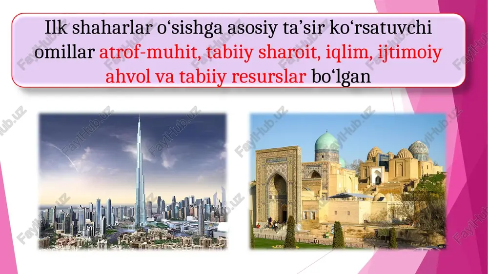shahar hosil qiluvchi asosiy omillar - Page 4