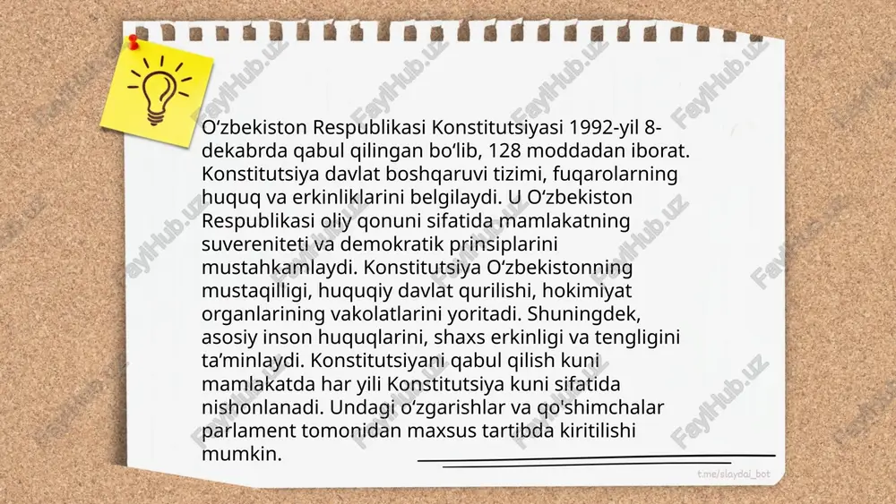 nishi rejalashtirilgan. bu transport tarmogʻining jahon standartlariga moslashtirilishini taʼminlaydi. o'zbekistonning istiqlol va taraqqiyot yo'li burxoniddinov habibullo e'tiboringiz uchun raxmat! image1.png image2.png image3.png image4.png image5.png image6.jpg image7.jpg /docprops/thumbnail.jpeg