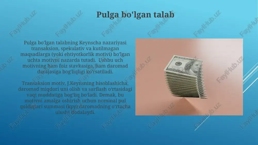 pulning mohiyati, funksiyalari va qogoz pullar - Page 4