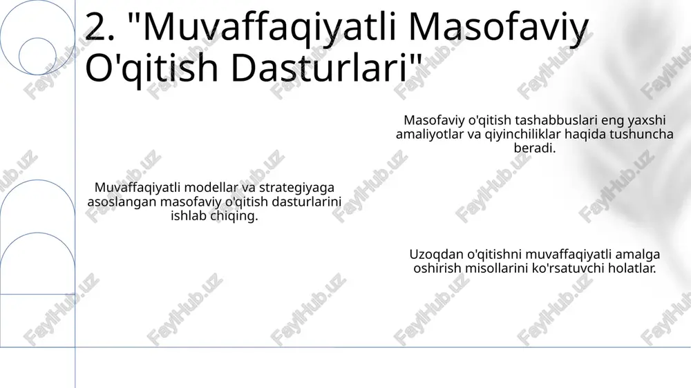 masofaviy ta'limning o'zgaruvchan manzarasi - Page 4