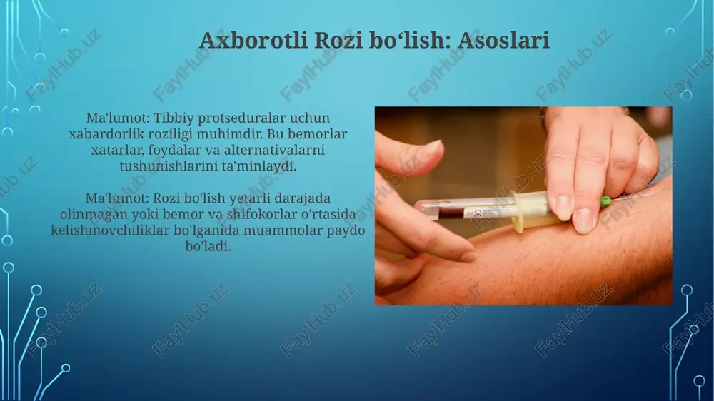 tibbiy muolajalarga rozilik masalalari - Page 4