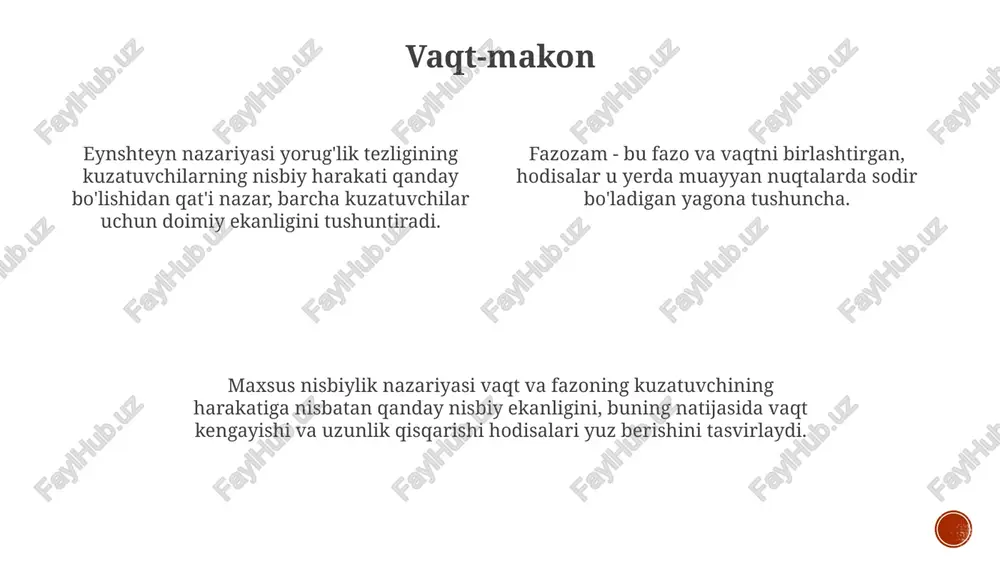 maxsus nisbiylik nazariyasi - Page 4