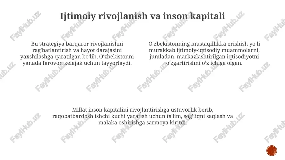 o'zbekistonning o‘ziga xos istiqlol va tarqqiyot yo‘li - Page 4