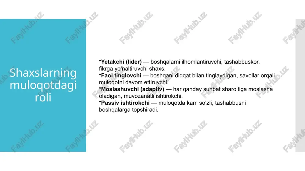muloqotda shaxs toifalari va ularning ijtimoiy psixologik xarakteristikasi - Page 4