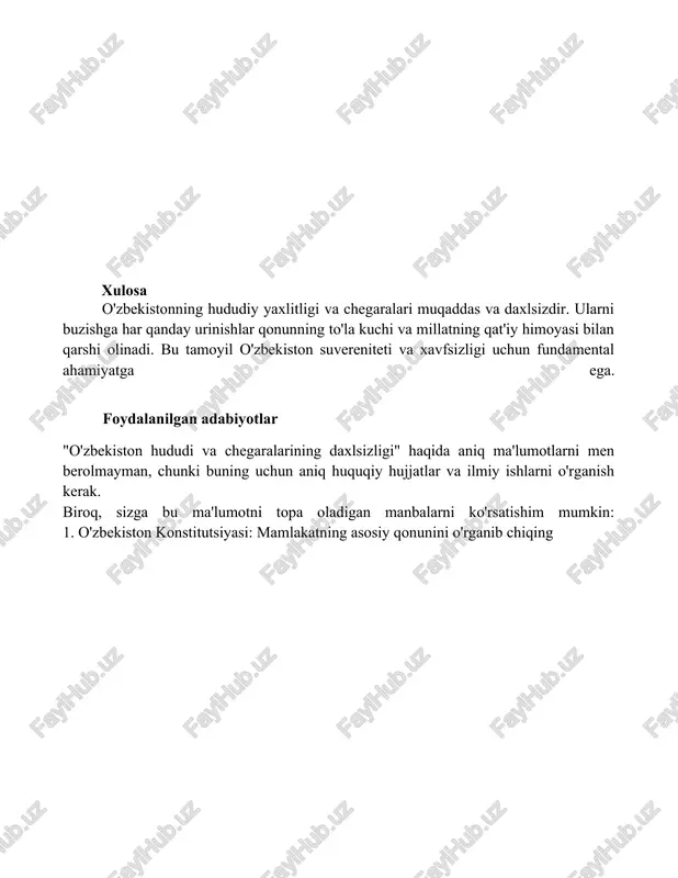 o'zbekiston hududi va chegarasining daxlsizligi - Page 4