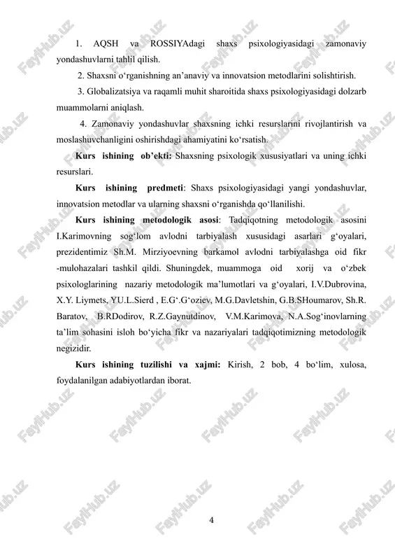 iy jarayonlar: motiv, motivatsiya, ehtiyojlar, intilishlar, qaror qabul qilish kabilar. 3. hissiy jarayonlar: his-tuyg‘ular, emotsiya, kayfiyat, emotsional ton, stress, affekt singarilar. psixik holatlarga psixik jarayonlarning ma’lum bir sifatlarining ko‘rinishlari kiradi. masalan, hissiy jarayonlardan psixik holat sifatida kayfiyat, psixik xususiyatlarga qobiliyatlar va boshqalar kiradi. umumiy psixologiyadagi bu bo‘linish shartli ravishda amalga oshirilgan bo‘lib, unda jarayon tushunchasi umumiy tadqiq qilinayotgan hodisaning jarayoniy xususiyatga ega ekanligi ta’kidlanadi, xolos. psixik holat tushunchasi psixik holatlarga nisbatan nisbiy statikligini anglatadi. psixik xususiyat tushunchasi esa tadqiq qilinayotgan hodisaning mustahkamligini, qaytaruvchanligini aks ettiradi va bu narsa shaxs tuzilishida o‘z ifodasini topadi. umumiy psixologiyadan boshqa sohalar, bilimlar asos sifatida foydalaniladi, xuddi shu boisdan u universal xususiyat kasb etadi. eksperimental psixologiya - eksperimental metodlar yordamida psixik hodisalarni tadqiq qilishning umumiy sohasi. psixologiya fan sifatida falsafadan ajralib chiqishida eksperimental tadqiqotlar o‘tkazish asosiy rol o‘ynagan. xix asrning o‘rtalarida psixologik hodisalar ustidan ilk bor amaliy eksperimental- psixologik tadqiqotlar o‘tkazilgan. bu fiziologik laboratoriyalarda elementar …