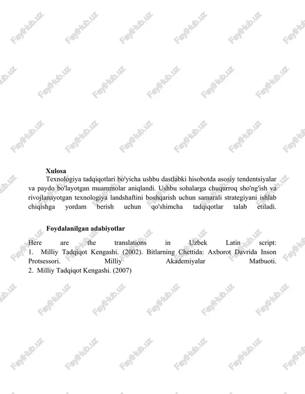 texnologik oqimning dastlabki hisobi - Page 4